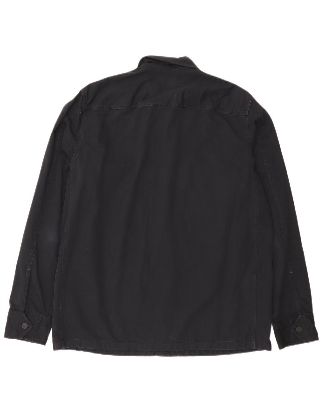 Hugo Boss Herre Utility Jacket UK 36 Small Navy Blue Cotton