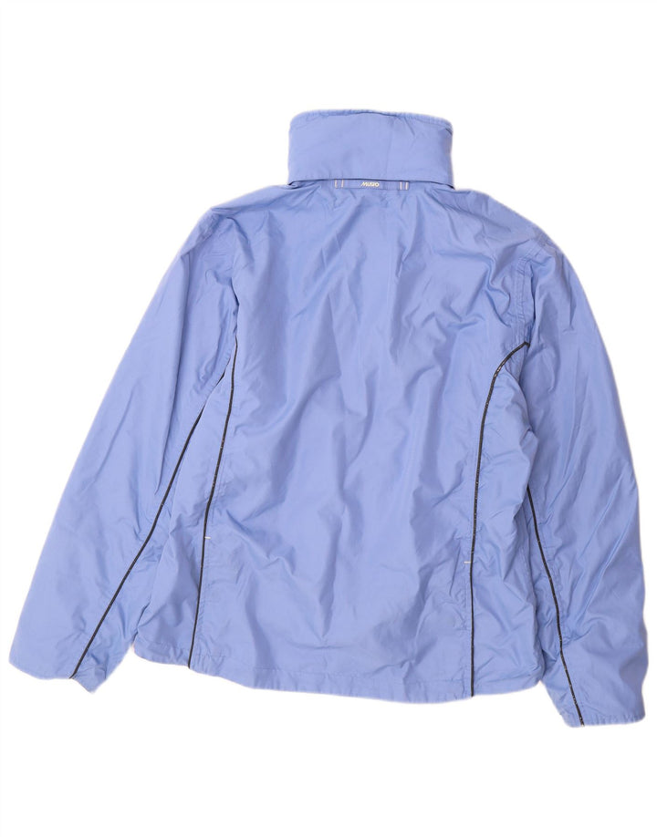 Musto Dame Windbreaker Jacket UK 12 Medium Blue Polyester