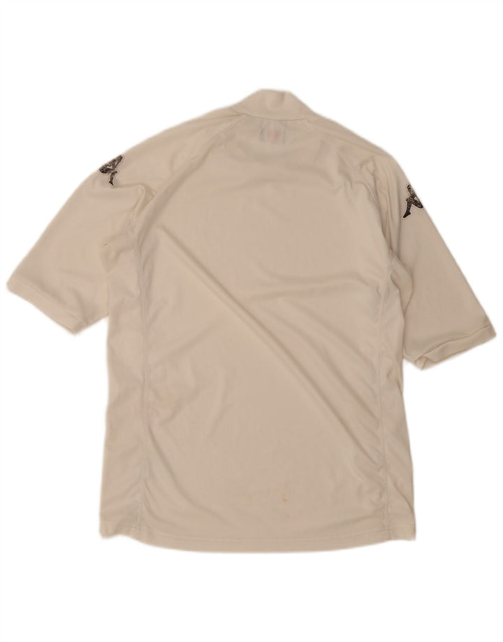Kappa Herre Grafisk T-Shirt Top XL Hvid