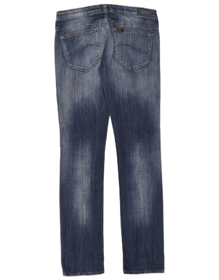 Lee Dame Lavtalje Slim Jeans W31 L33 Blå Bomuld