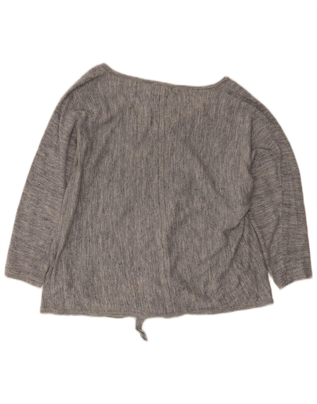 White Stuff Dame Top 3/4 ærmer UK 16 Large Grey Linen