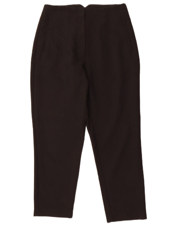 Zara koniske jakkesæt til kvinder store bukser W30 L27 sort polyester