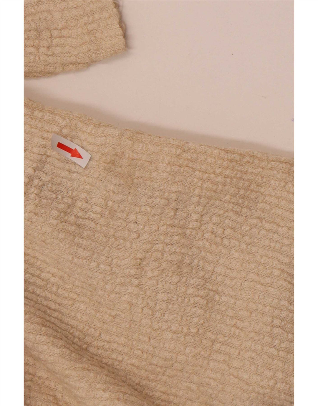 Zara Dame Oversized T-Shirt Top UK 16 Large Beige