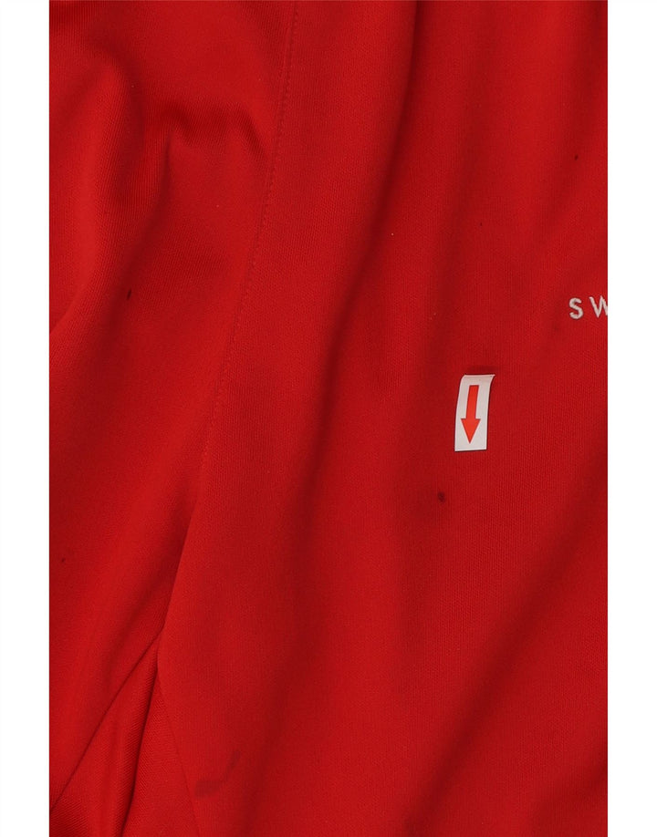 Nike Swoosh træningsdragtbukser til mænd Små røde Colourblock Polyester