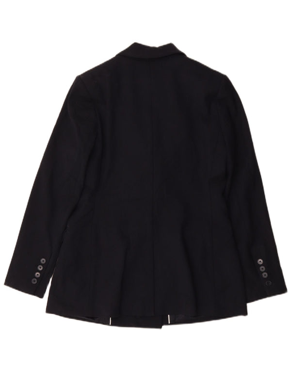 Marks & Spencer Dame Autograph Blazer Jacket UK 10 Small Navy Blue