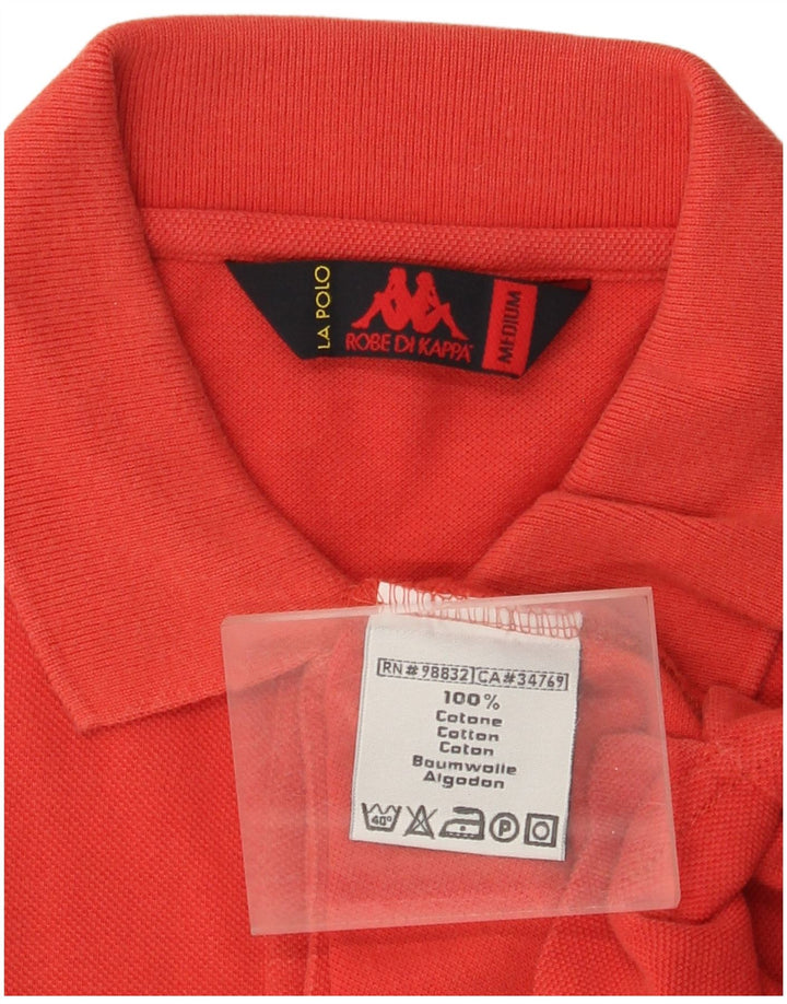Kappa herre poloshirt Medium orange bomuld