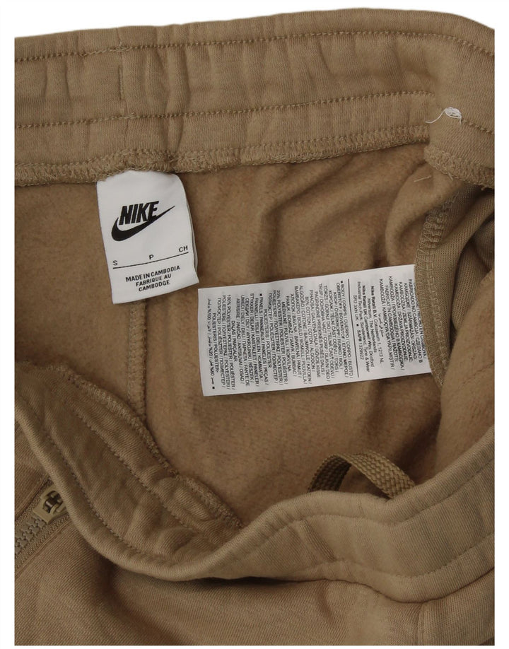 NIKE Grafisk træningsdragt bukser til mænd Joggers Små beige bomuld