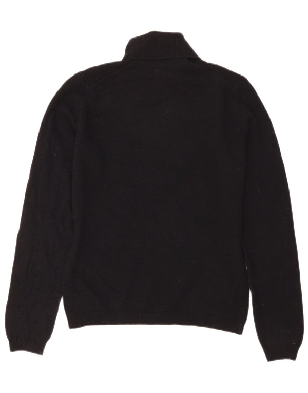Benetton Dame Rullehals Sweater UK 12 Medium Sort
