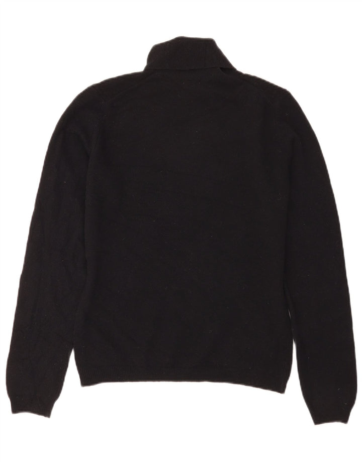 Benetton Dame Rullehals Sweater UK 12 Medium Sort