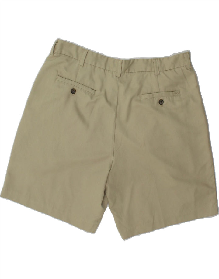 IZOD Mens Pegged Chino Shorts W36 Large  Khaki Polyester Vintage Izod and Second-Hand Izod from Messina Hembry 