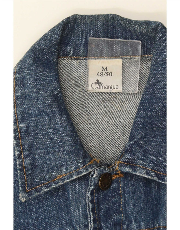 Camargue Denimjakke til mænd IT 48/50 Medium Blå Bomuld
