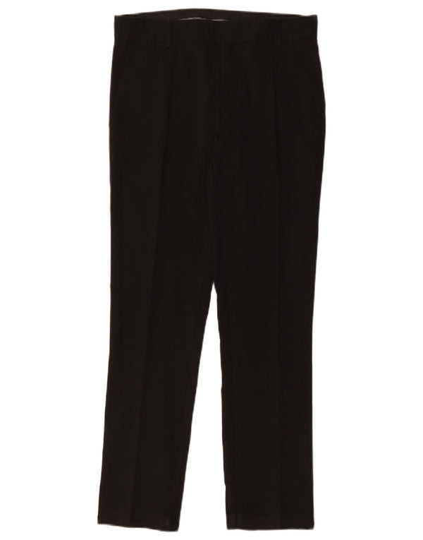 Marks & Spencer Boys Slim Suit Bukser 12-13 år W28 L27 Sort Polyester