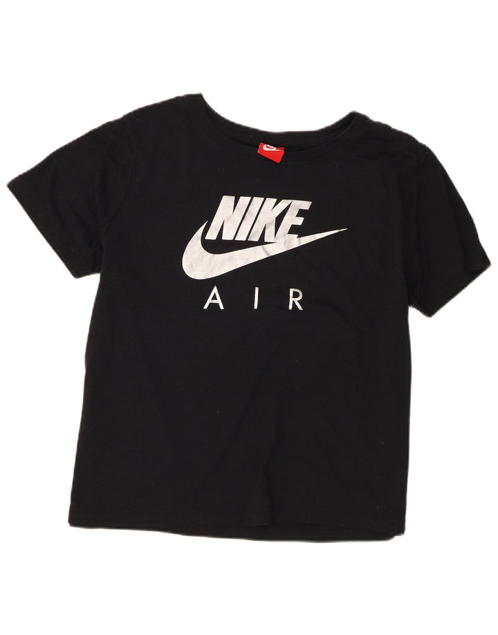 Nike Grafisk T-shirt top til kvinder DK 14 Stor Sort
