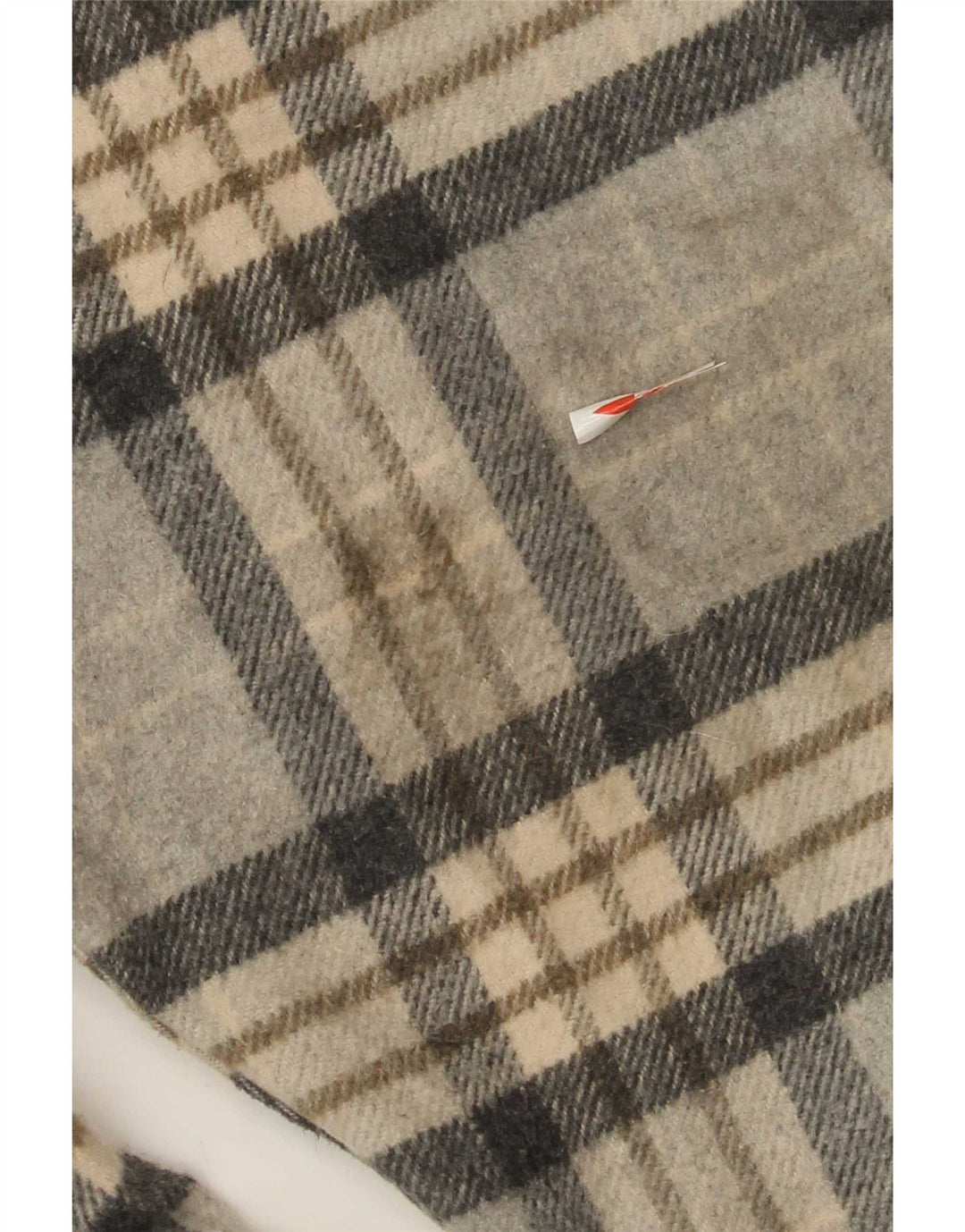 Zara Dame Shacket Jacket UK 14 Medium Grey Plaid