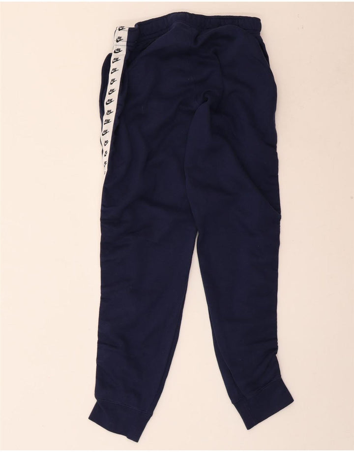 NIKE Grafisk træningsdragt bukser til mænd Joggers Medium Navy Blue Colourblock
