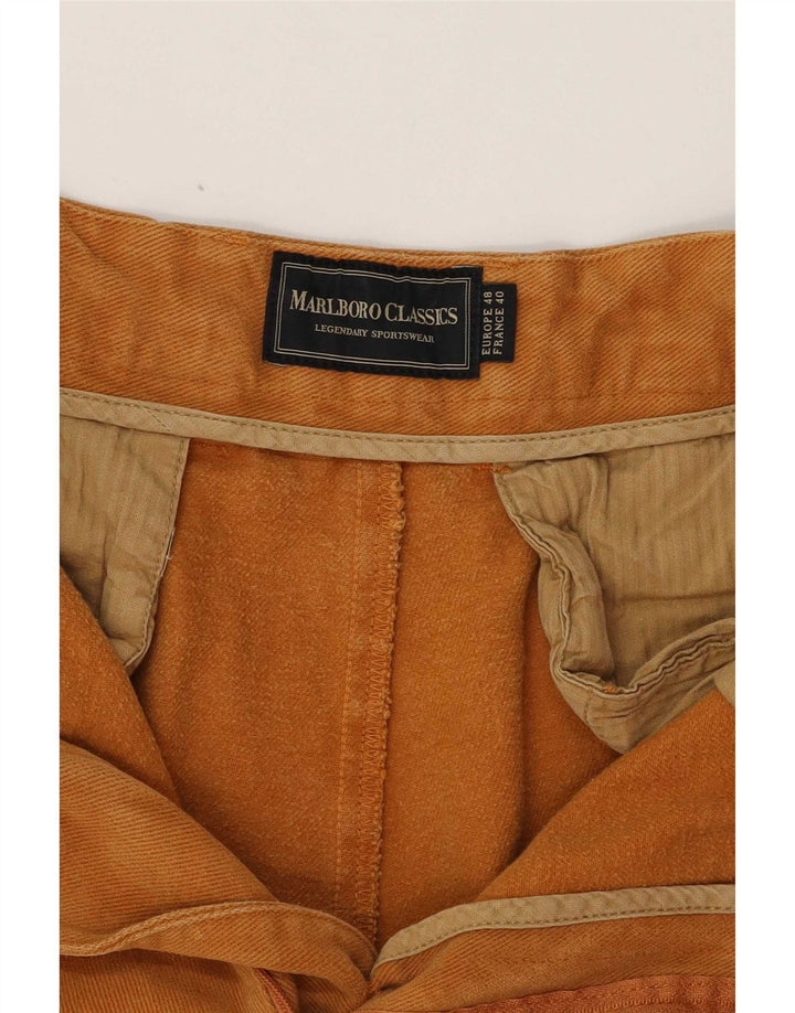 Marlboro Classics Herre Lige Chinobukser EU 48 Medium W31 L34 Brun