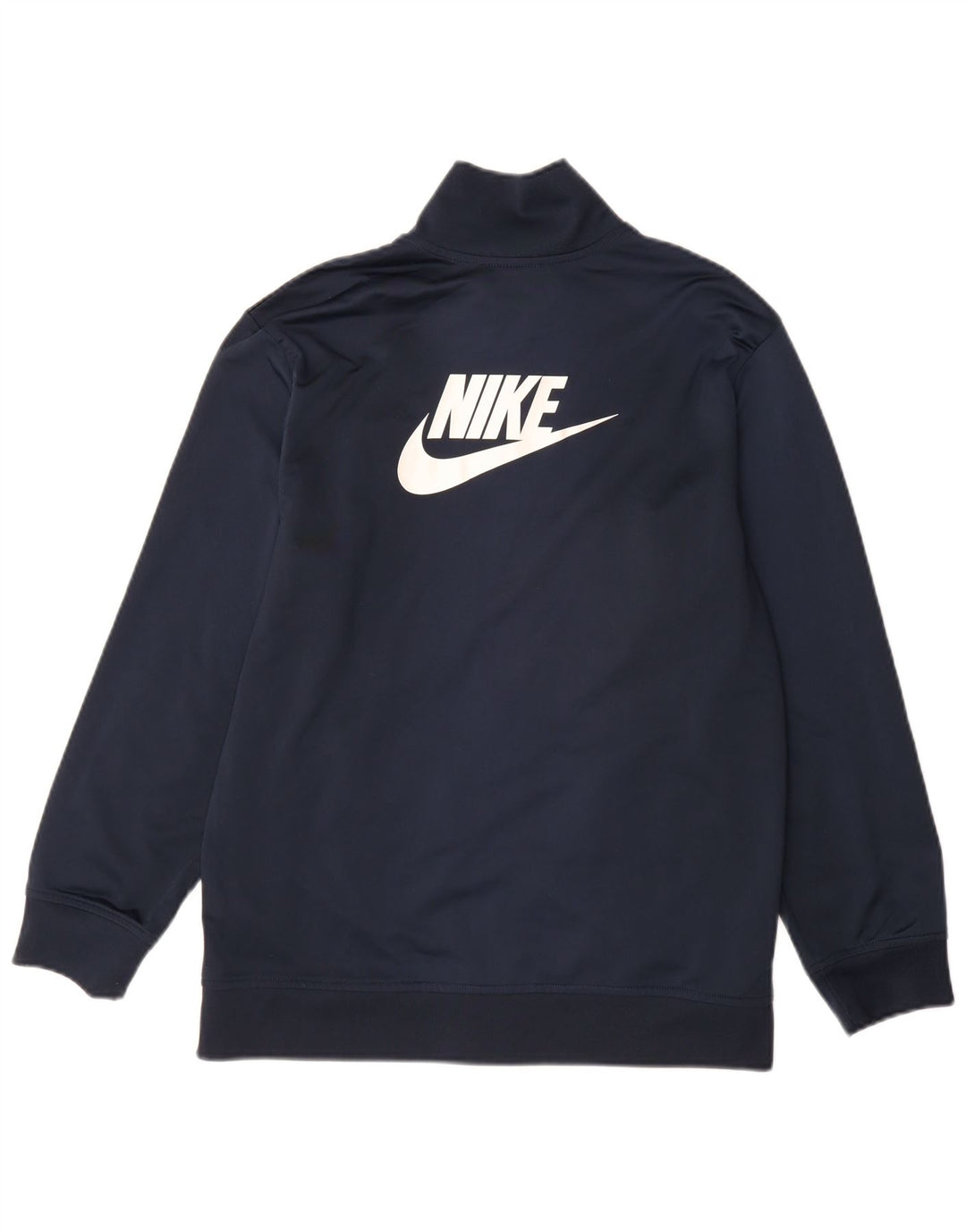 NIKE drenge grafisk træningsdragt topjakke 13-14 år XL marineblå polyester