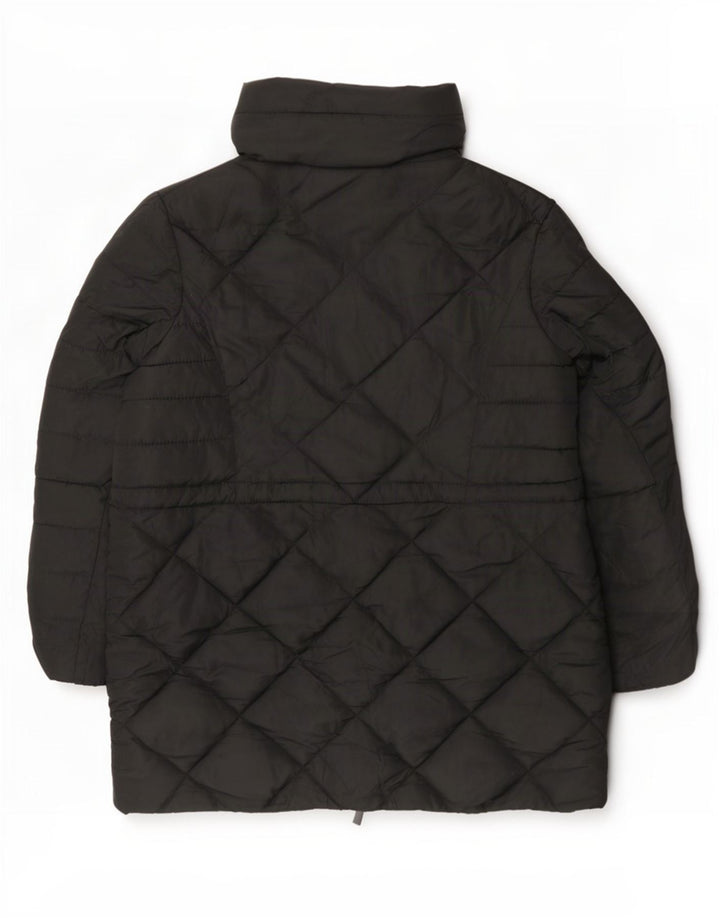 Marks & Spencer Polstret Frakke til kvinder UK 18 XL Sort Polyester