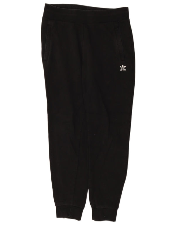 Adidas træningsdragt til kvinder Joggers UK 12/14 Medium Black Bomuld