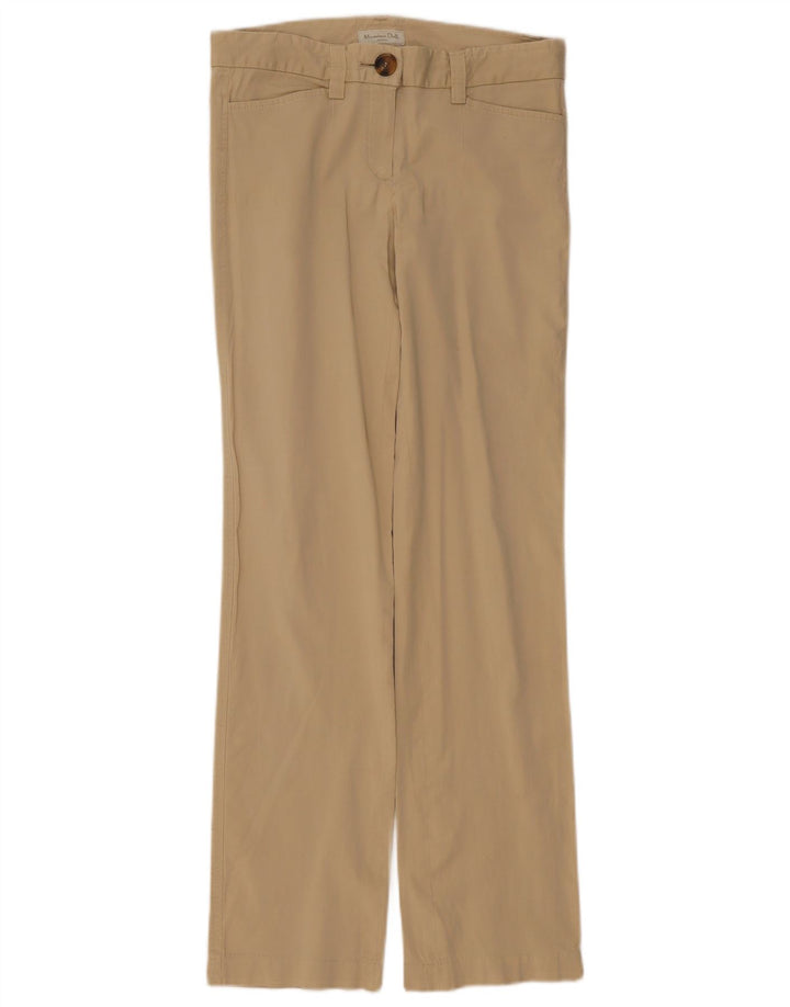 Massimo Dutti Lige Casual bukser til kvinder W30 L32 Beige