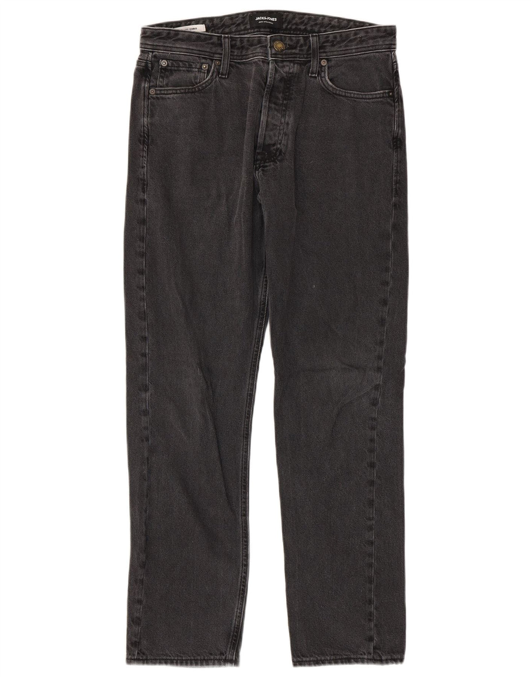Jack & Jones Herre løse jeans W30 L29 Grå bomuld