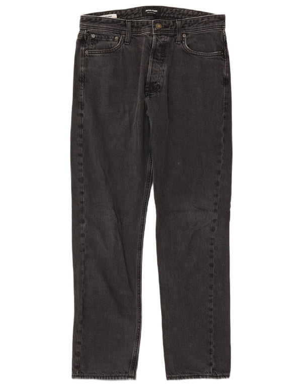 Jack & Jones Mens Loose Jeans W30 L29 Grey Cotton