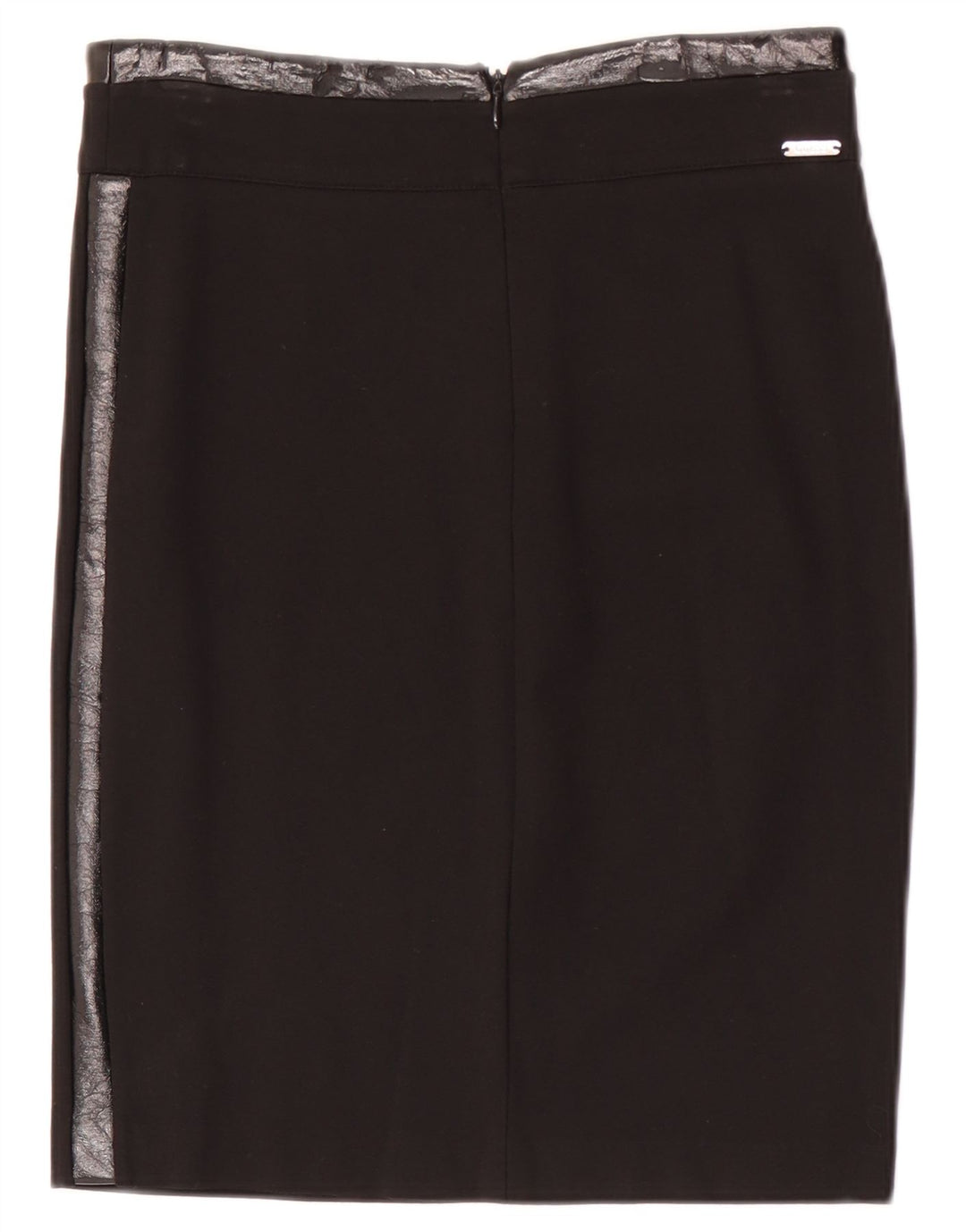 Guess lige nederdel til kvinder Medium W28 Sort viskose