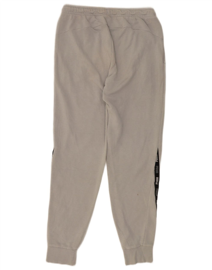 PUMA Herre grafisk træningsdragt Bukser Joggers Medium Grey Colourblock