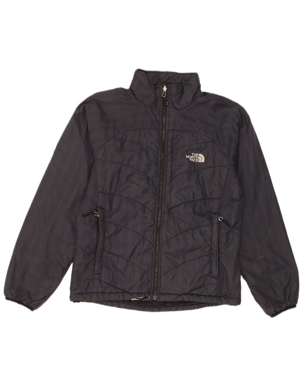 The North Face Dame Polstret Jakke UK 14 Medium Navy Blue Nylon