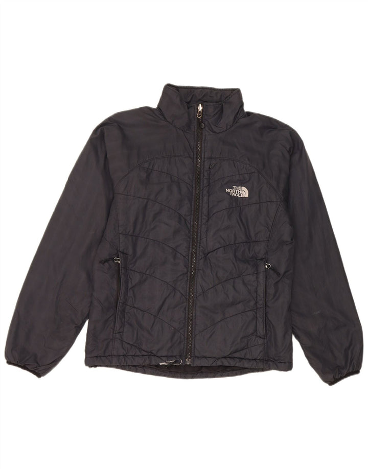 The North Face Dame Polstret Jakke UK 14 Medium Navy Blue Nylon