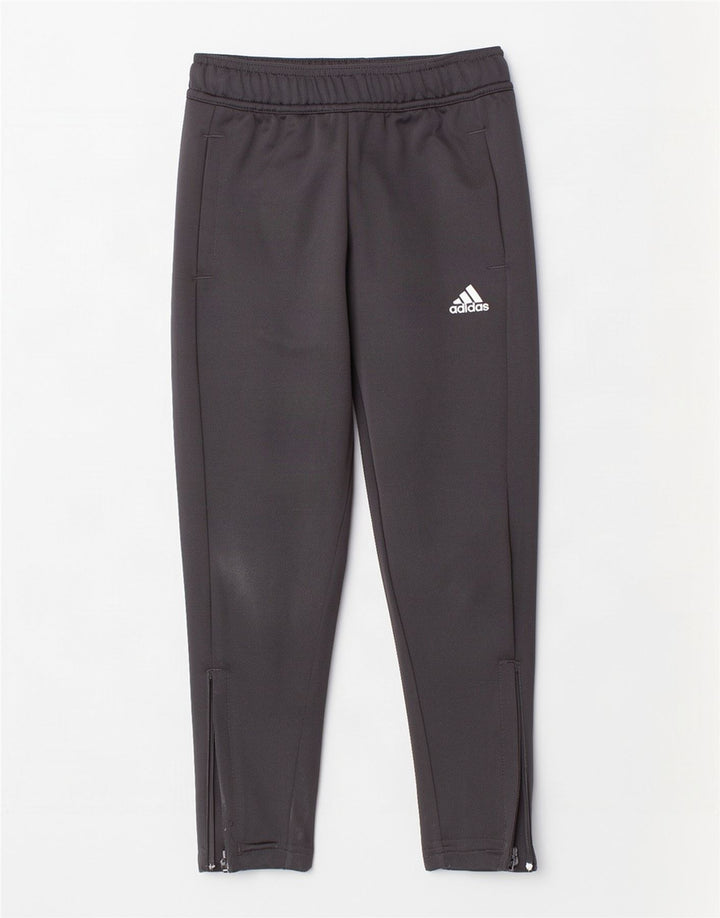 Adidas Boys Aeroready Tracksuit Bukser 5-6 år Sort polyester