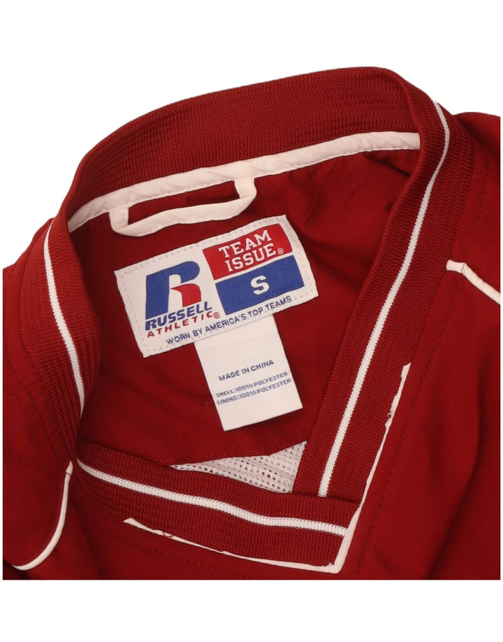 Russell Athletic Herre Pullover træningsdragt Top jakke Lille rød polyester