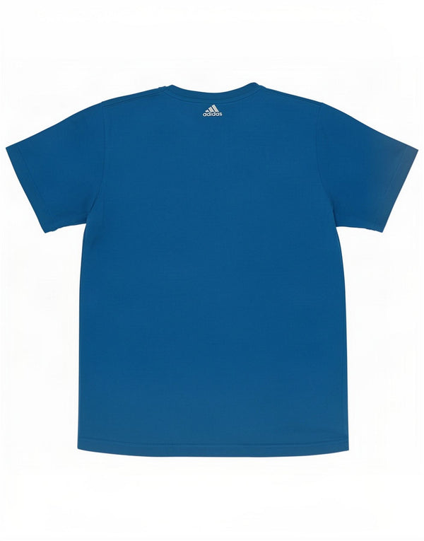 Adidas drenge grafisk T-shirt top 15-16 år blå bomuld