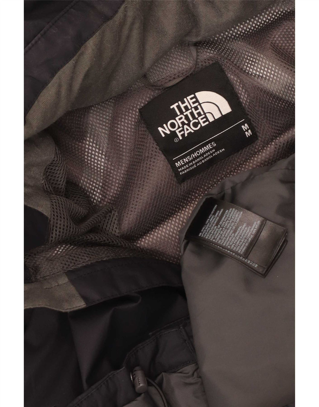 The North Face Regnjakke med hætte til mænd UK 38 Medium Sort Polyester