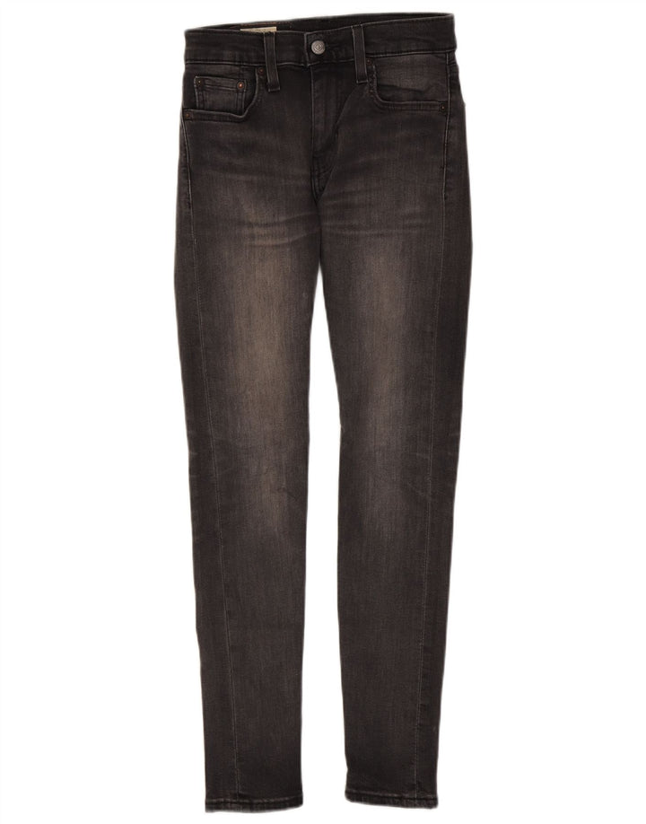 LEVI'S Skinny Tapered Jeans til mænd W26 L30 Grå bomuld