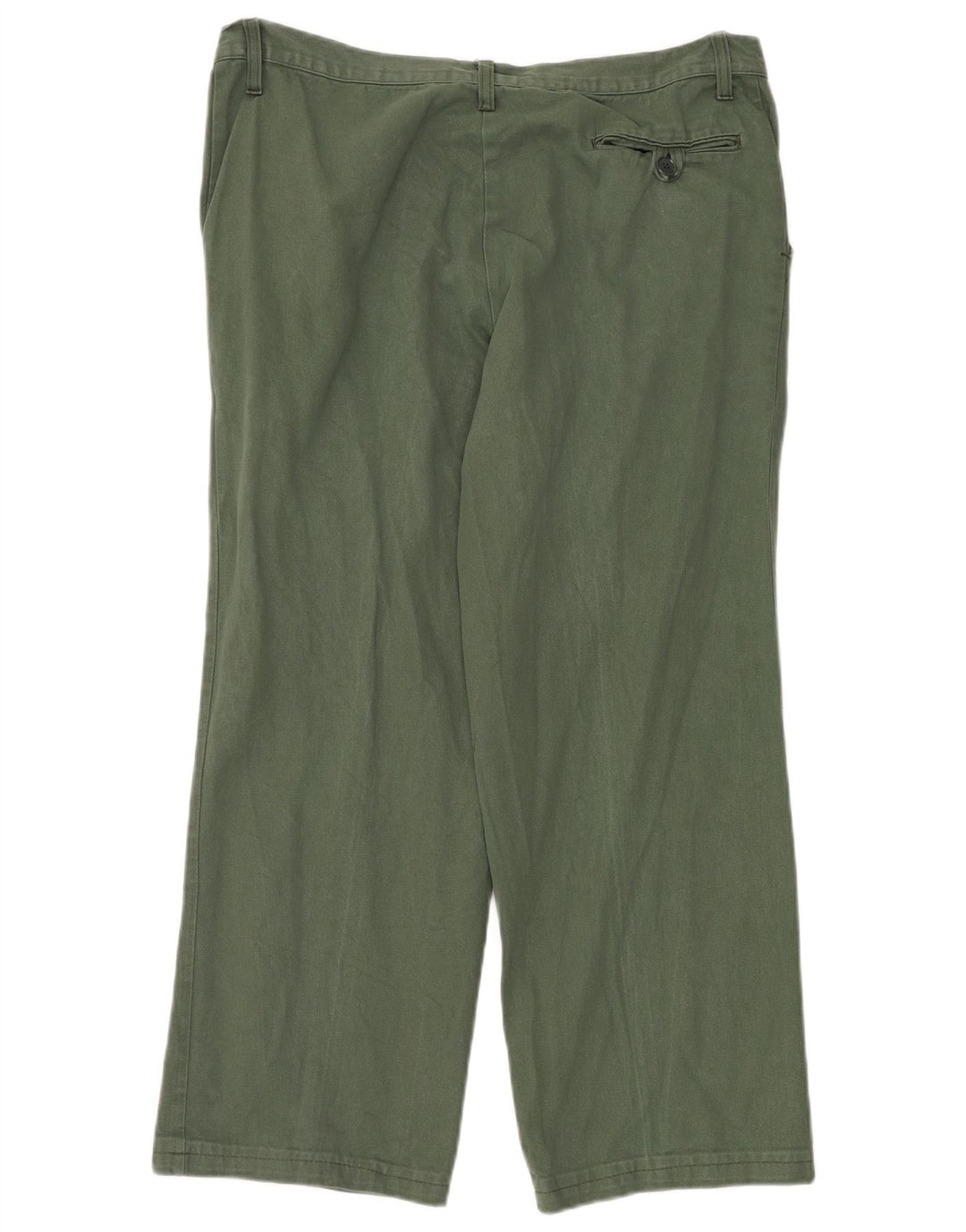VINTAGE Straight Chino-bukser til mænd W38 L30 Grøn
