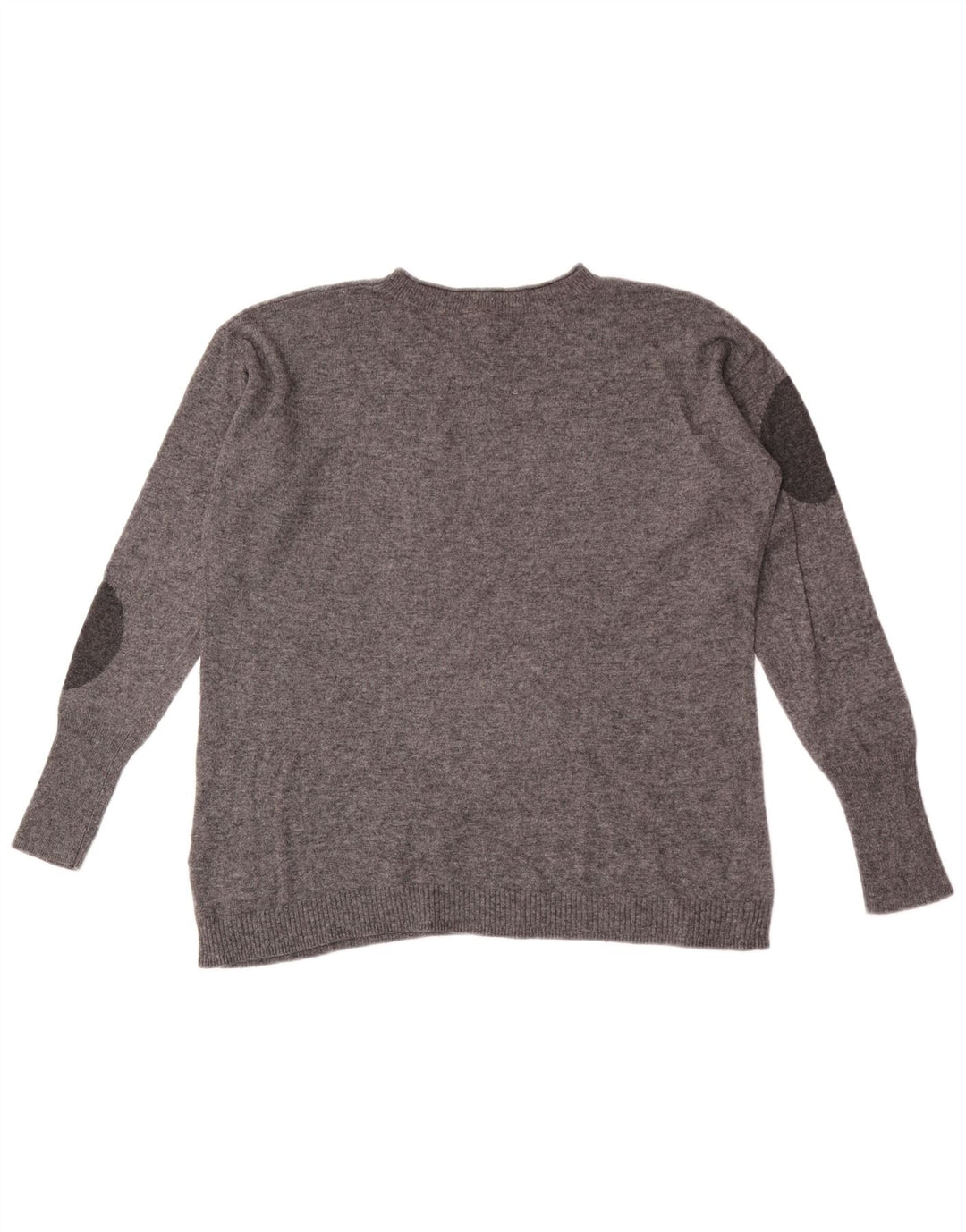 White Stuff Dame Crew Neck Jumper Sweater UK 12 Medium Grey Polka Dot