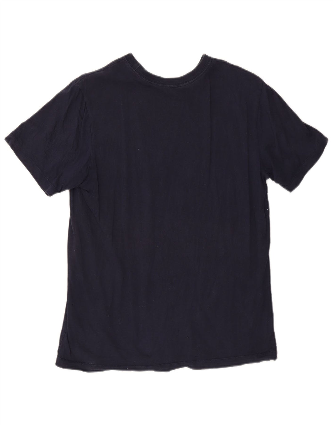 NIKE Grafisk T-shirt til mænd, medium marineblå bomuld