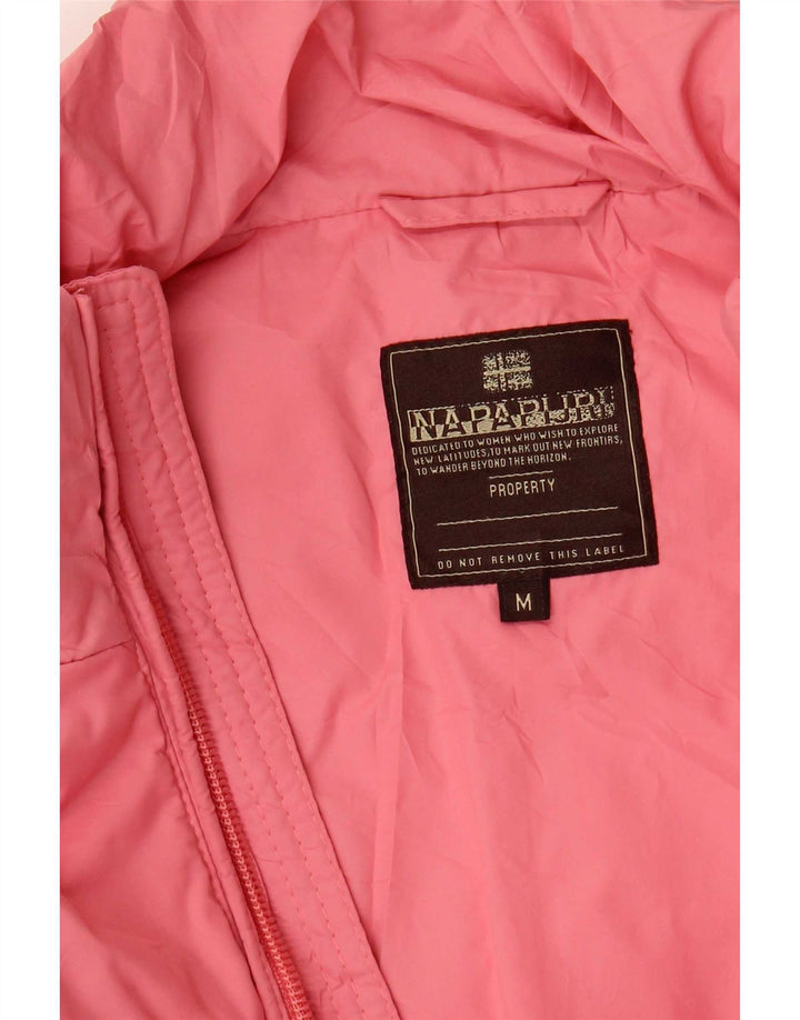 Napapijri Dame Polstret Gilet UK 12 Medium Pink