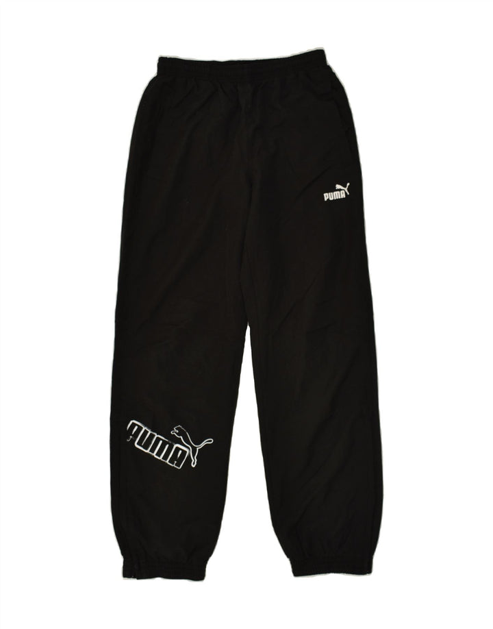 PUMA Boys Tracksuit Trousers 13-14 Years  Black | Vintage Puma | Thrift | Second-Hand Puma | Used Clothing | Messina Hembry 