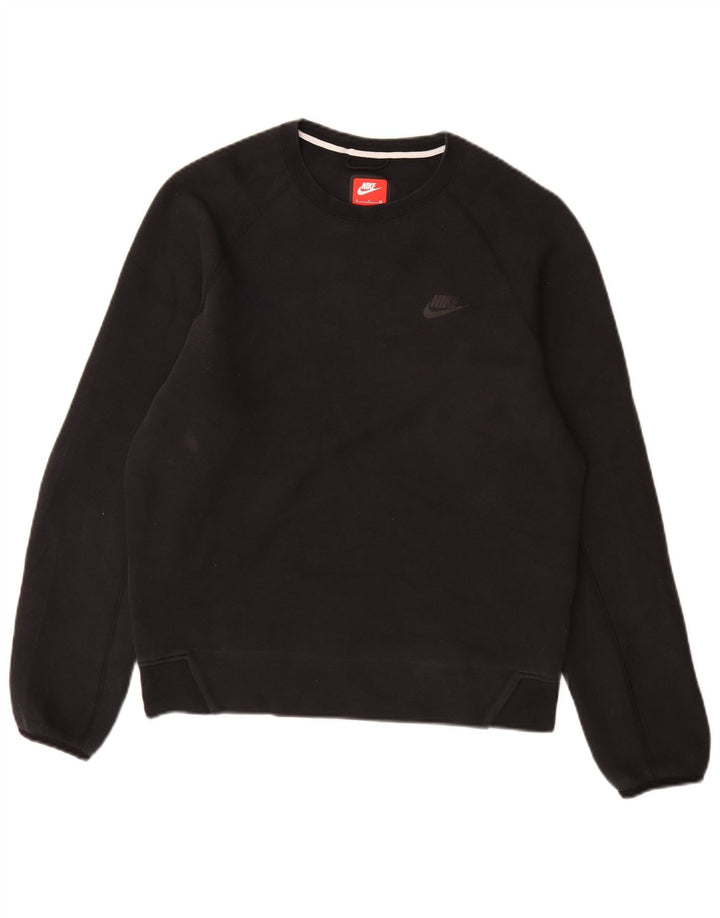 Nike Sweatshirt til mænd, lille sort bomuld