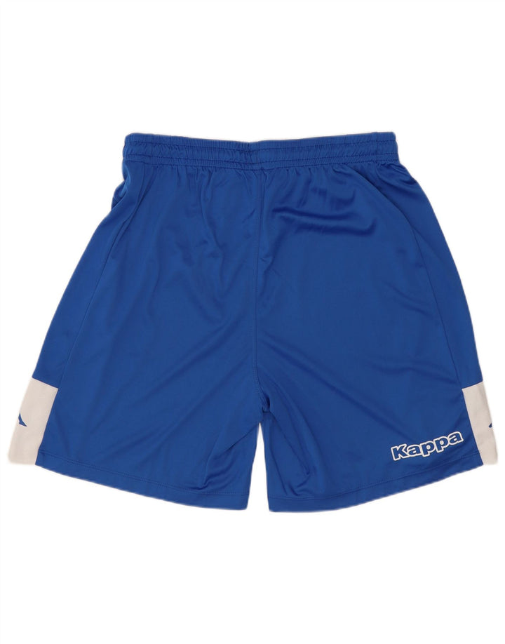Kappa Herre Graphic Sports Shorts Medium Blue Colourblock Polyester Sports