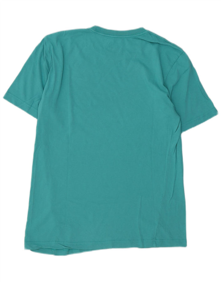 Nike Herre Regular Fit T-shirt Top Medium turkis bomuld