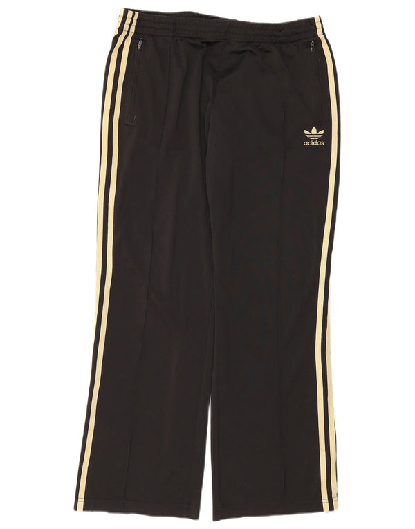 Adidas Womens Tracksuit Trousers EU 42 Large  Black Polyester