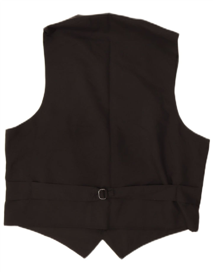 Vintage vest til mænd, stor grøn ternet