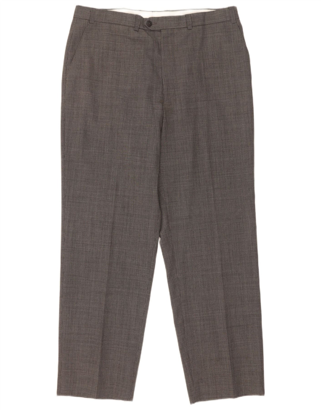 Marks & Spencer Herre St. Michael Suit Bukser W36 L31 Grå Houndstooth