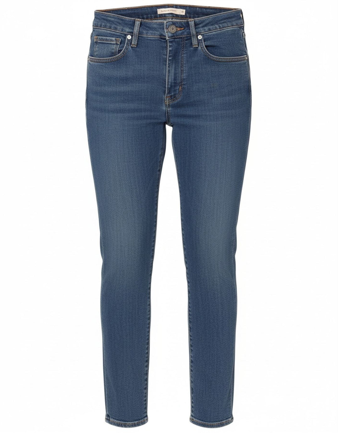 Levi's Dame 721 Skinny Jeans med høj talje W26 L27 Blå