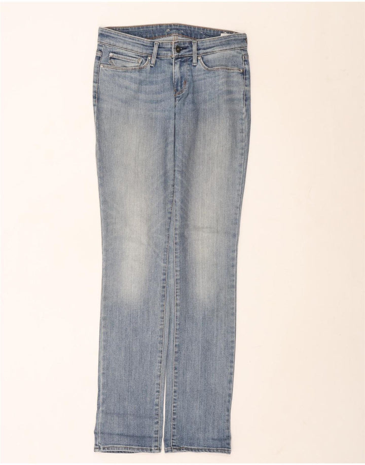Levi's lige jeans til kvinder W28 L34 blå bomuld