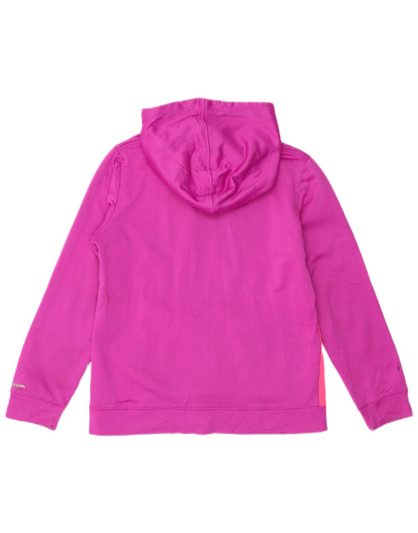 Under Armour piger grafisk hættetrøje 11-12 år Large Pink
