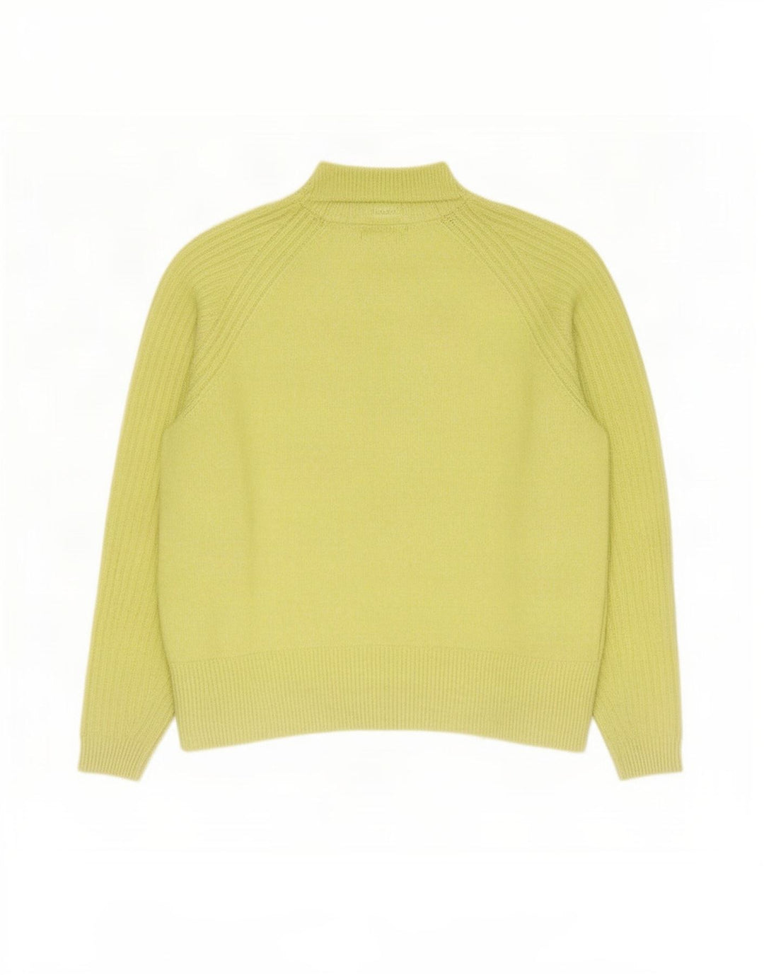 Marks & Spencer Dame Turtle Neck Jumper Sweater UK 14 Medium Green